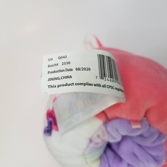 Squishmallows Flipamallows 5" Unicorn Caticorn Plush toy Valentines Day Zoe Cour - Picture 11 of 11